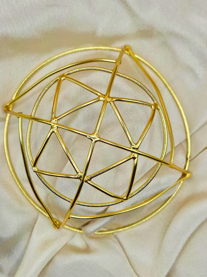 Star Hair Bun Cage with Matching Hair Stick