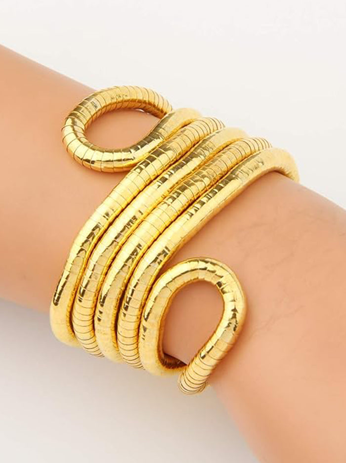 Multi-functional flexible gold coil accessory