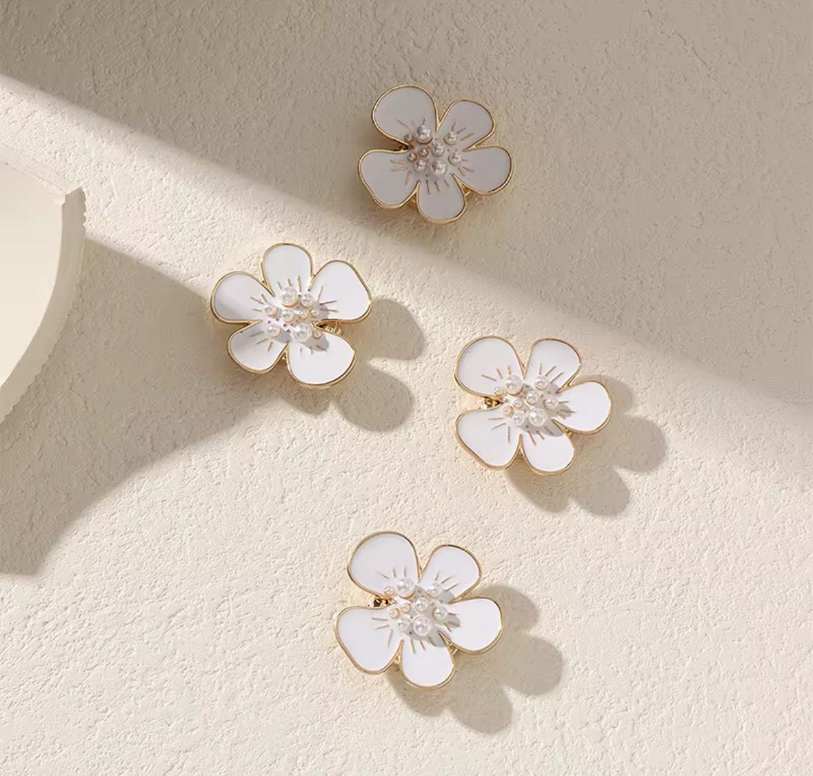 Floral cufflink (Pair of 2)