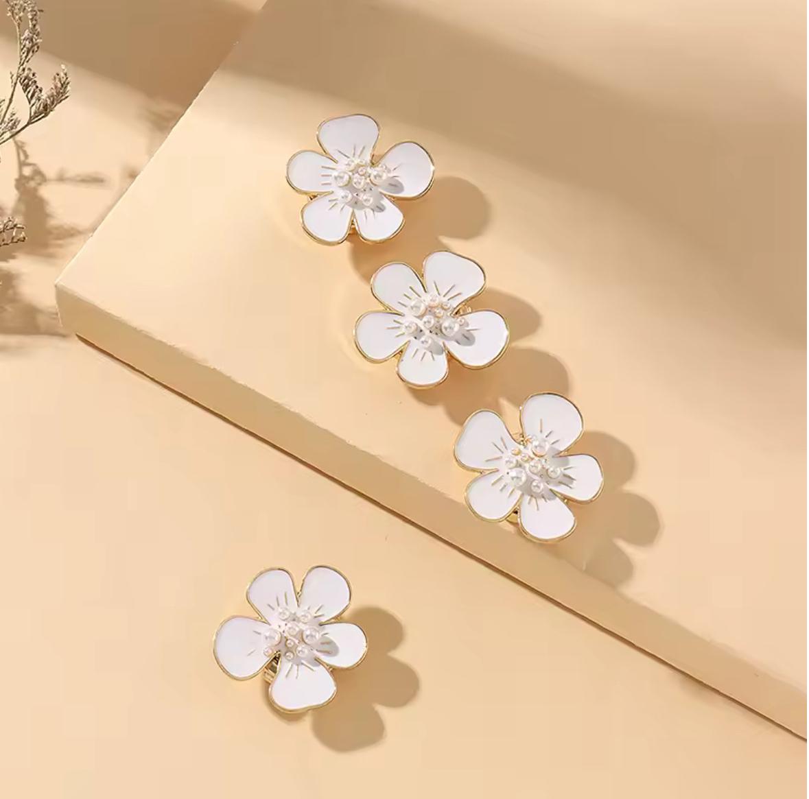 Floral cufflink (Pair of 2)