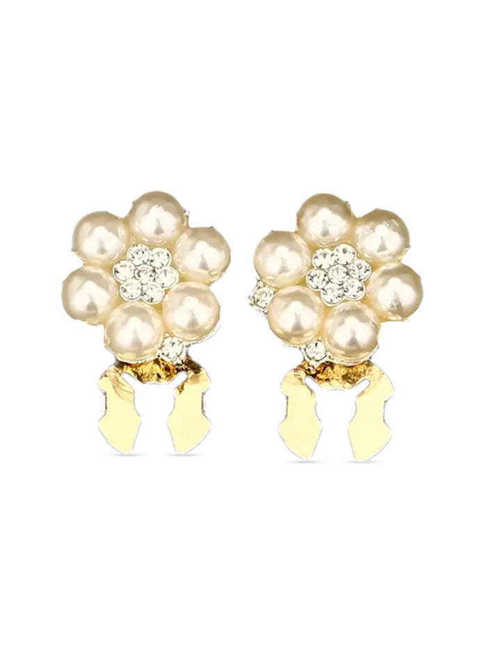 Pearl floral cufflink (Pair of 2)