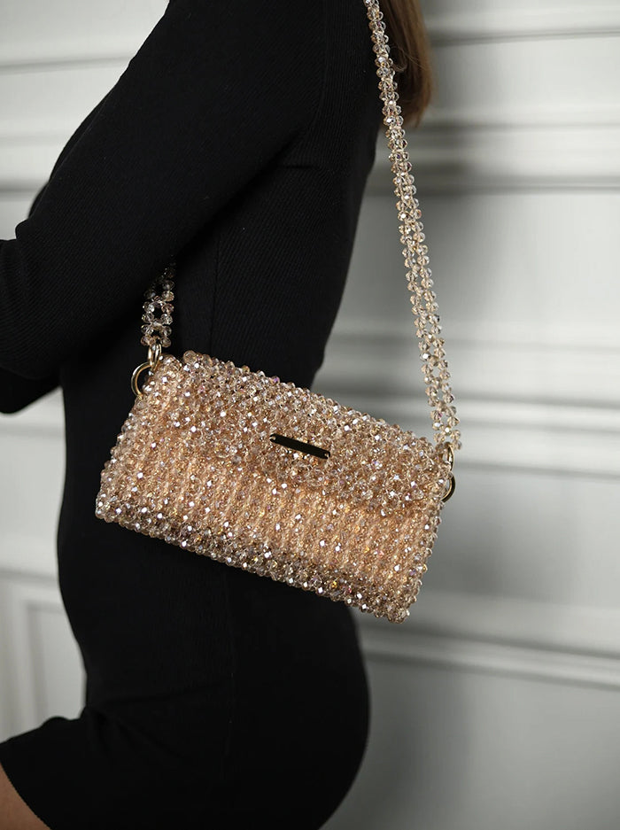 Crystal Shoulder Purse
