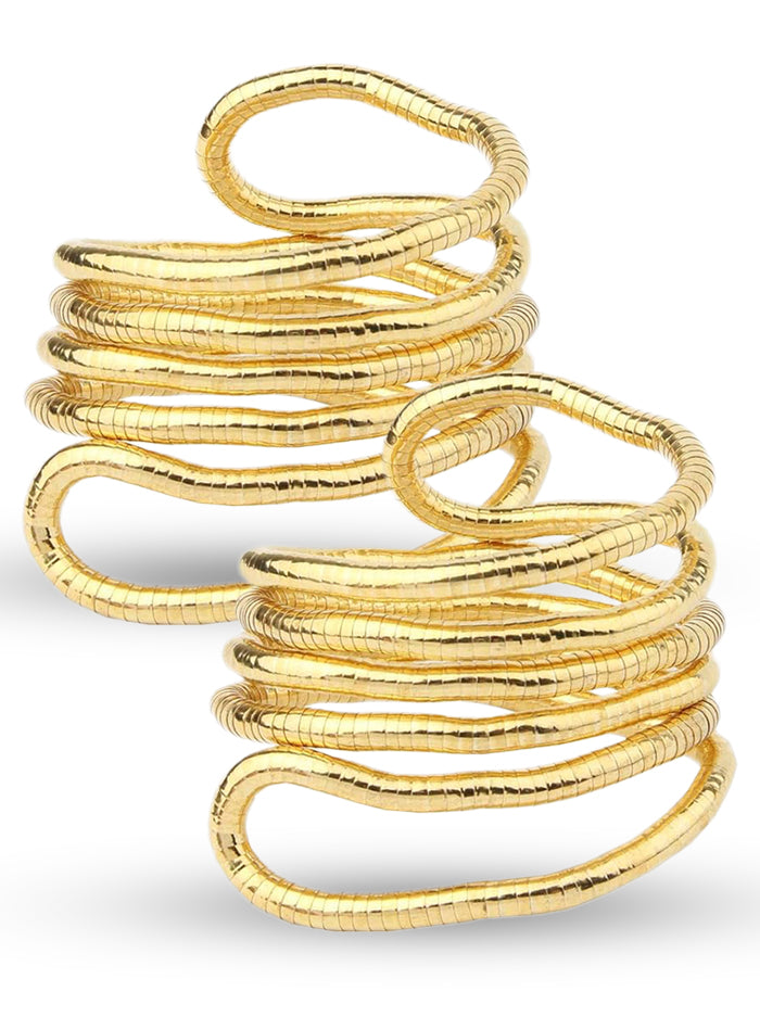 Multi-functional flexible gold coil accessory