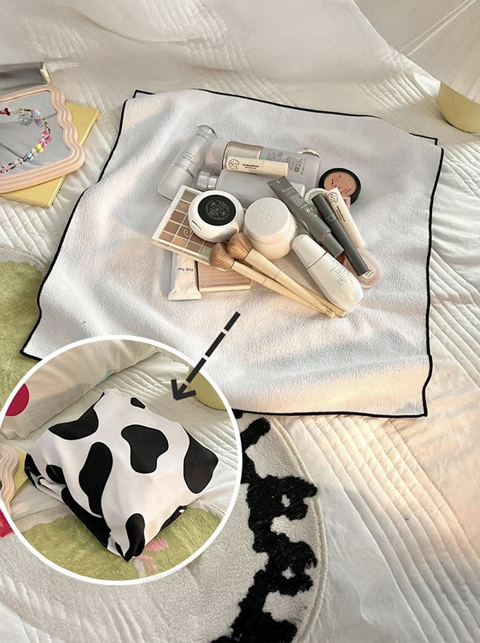 Self-Adhesive Foldable Makeup Bag