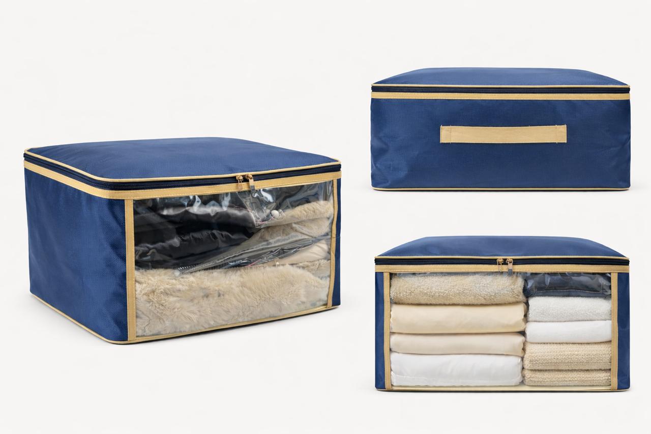 Extra-Large Clothes Storage Organizer with Clear Window