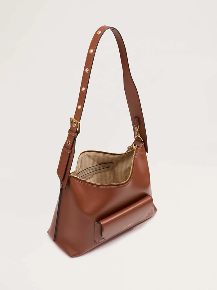Transit Vegan Leather Handbag – Brown