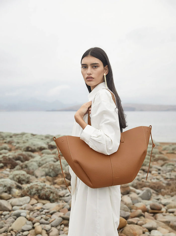 Camel Bag – Convertible Vegan Leather bag