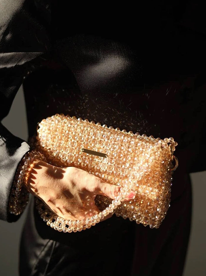 Crystal Shoulder Purse
