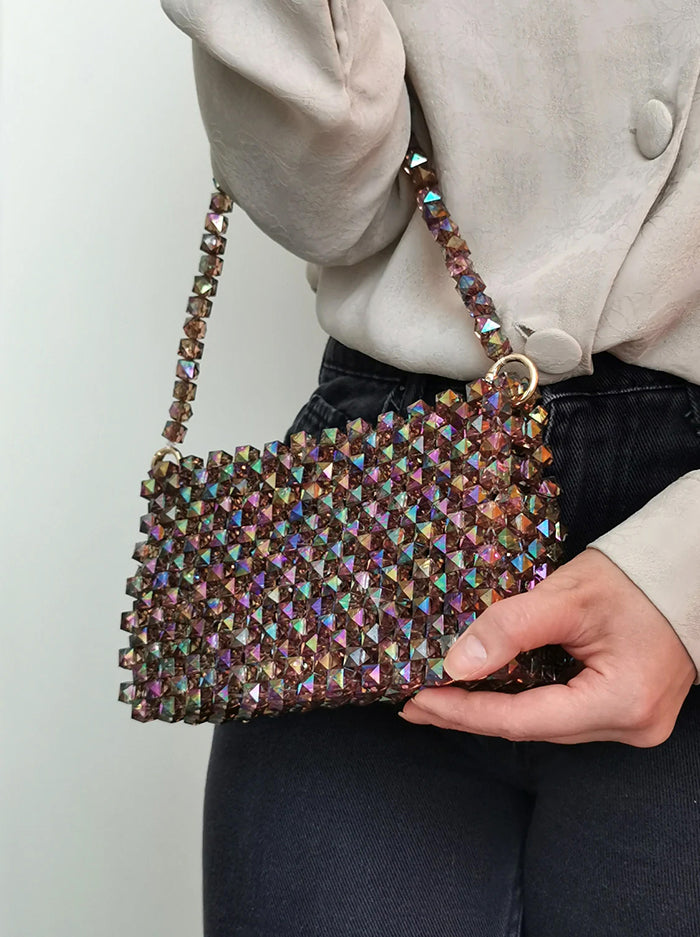 Crystal Galaxy Bead Bag