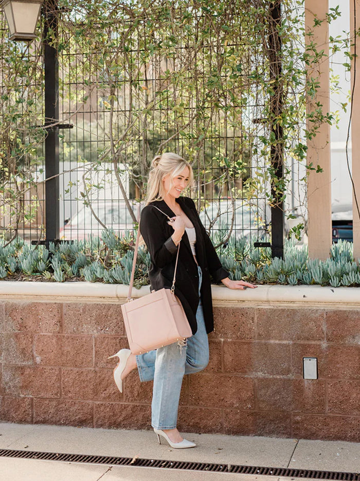 Blush Pink Work Tote