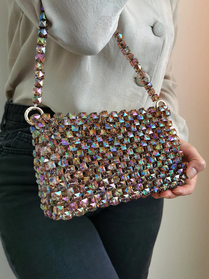 Crystal Galaxy Bead Bag