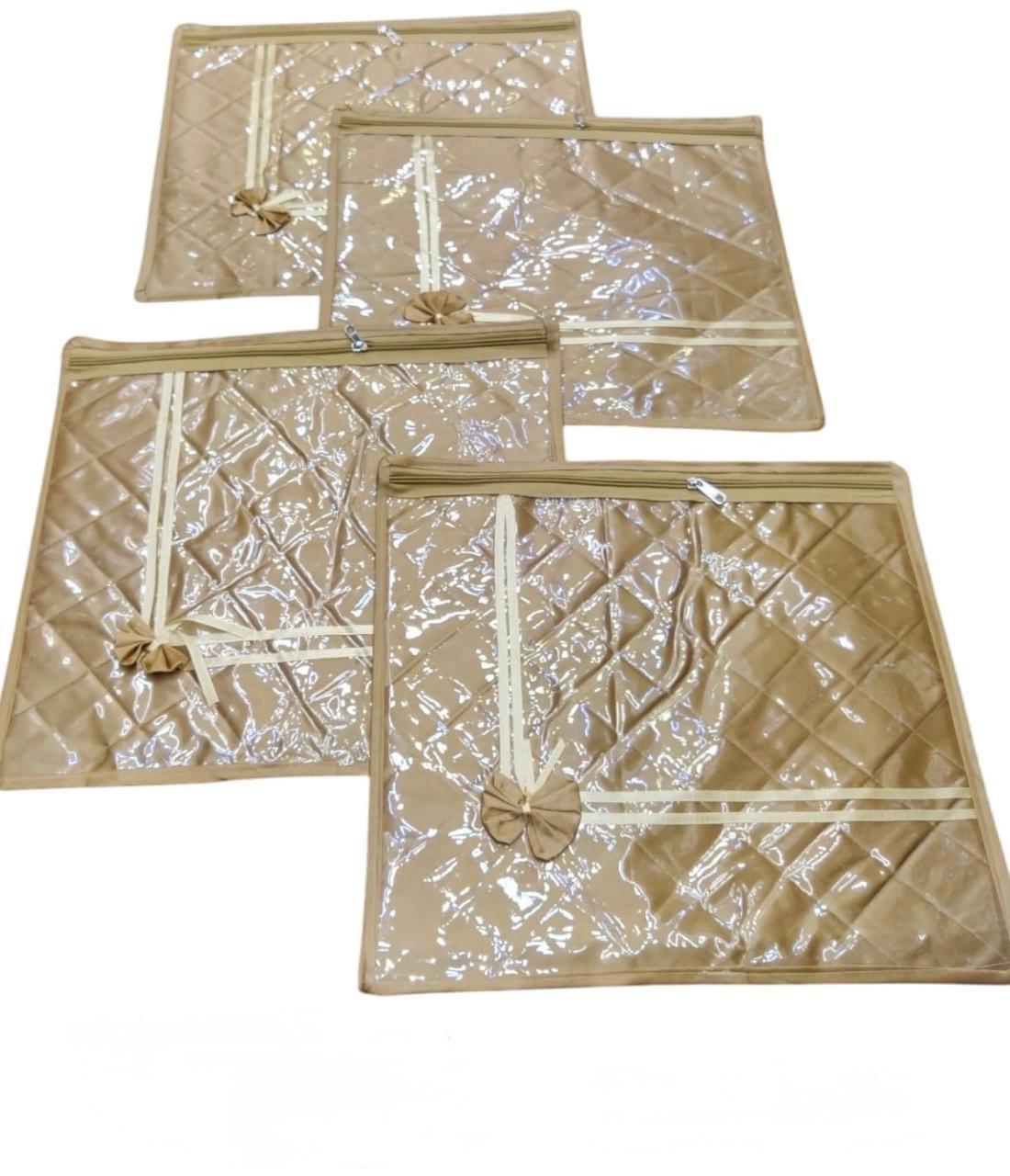 Quilted Saree/ Dress Cover 0" (Pack of 5)