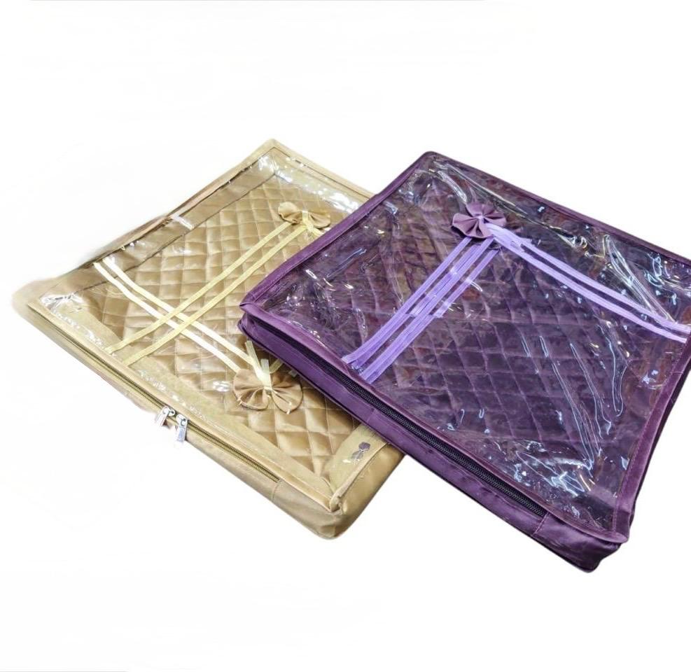 Quilted Saree/ Dress Cover 2" (Pack of 5)