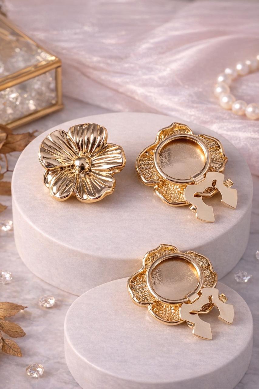 Office Bloom Button Covers (Pack of 2 Pairs)